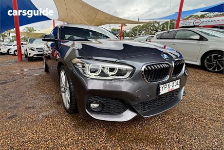 Grey 2017 BMW 125I Hatchback Sport Line