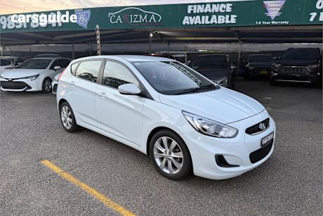 White 2017 Hyundai Accent Hatchback Sport