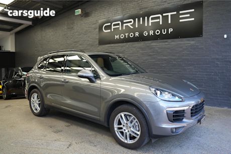 Grey 2016 Porsche Cayenne Wagon Diesel