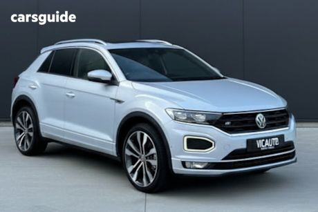 White 2020 Volkswagen T-ROC Wagon 140Tsi Sport