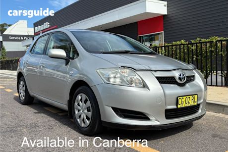 Silver 2009 Toyota Corolla Hatchback Ascent