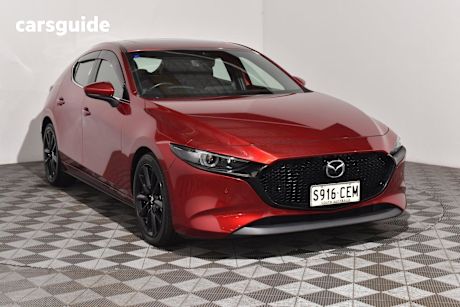 Red 2019 Mazda 3 Hatchback G25 Astina