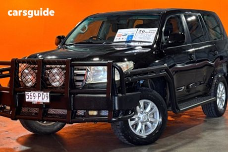 Black 2008 Toyota Landcruiser Wagon Sahara (4X4)