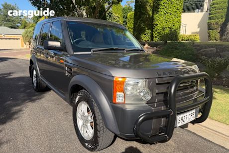 Grey 2006 Land Rover Discovery 3 Wagon S