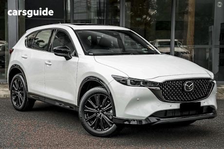 White 2025 Mazda CX-5 Wagon G35 Gt Sp Turbo (Awd)