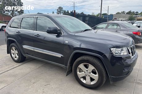 Blue 2012 Jeep Grand Cherokee Wagon Laredo (4X4)
