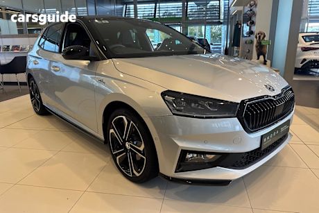 Silver 2024 Skoda Fabia Hatchback Monte Carlo 110Tsi