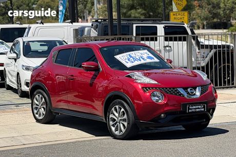 Red 2017 Nissan Juke Wagon Ti-S (Awd)