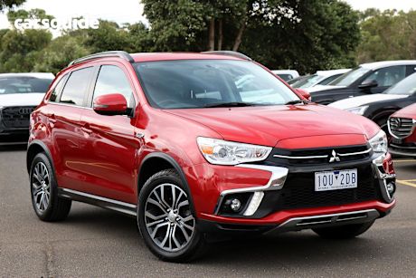 Red 2017 Mitsubishi ASX Wagon Ls (2Wd)