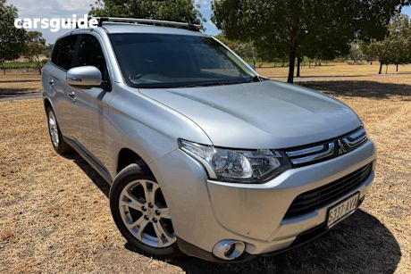 Silver 2012 Mitsubishi Outlander Wagon Aspire (4X4)