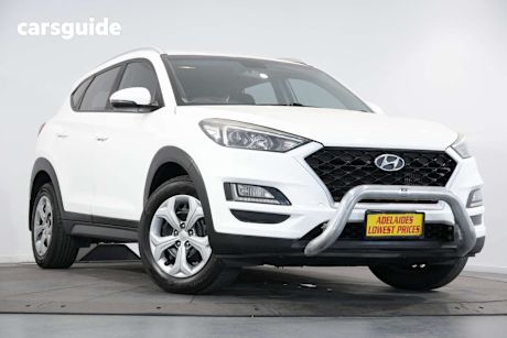 White 2018 Hyundai Tucson Wagon Go Crdi (Awd)
