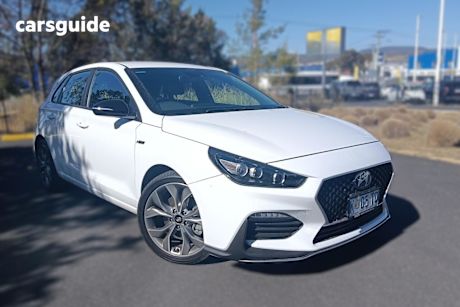 White 2022 Hyundai I30 Hatchback N Line