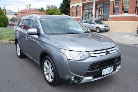 Grey 2014 Mitsubishi Outlander Wagon Ls (4X4)