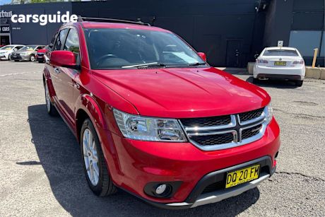 Red 2014 Dodge Journey Wagon R/T
