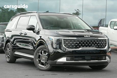 Black 2025 Kia Carnival Wagon Gt-Line Hev