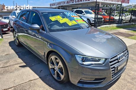 Grey 2015 Audi A3 Hatchback Sportback 1.8 Tfsi Ambition