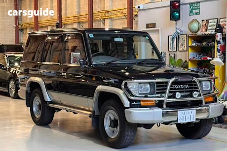 Green 1995 Toyota Landcruiser Prado Wagon