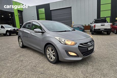 Silver 2013 Hyundai I30 Hatchback Elite