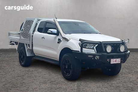 White 2021 Ford Ranger Double Cab Pick Up Xlt 3.2 (4X4)