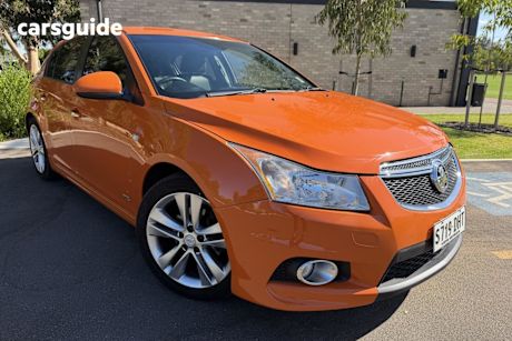 Orange 2014 Holden Cruze Hatchback Sri Z-Series