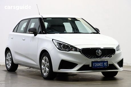 White 2024 MG MG3 Hatchback Core