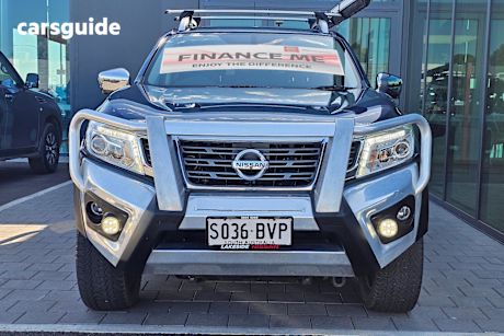 Blue 2017 Nissan Navara Dual Cab Utility St-X (4X4)