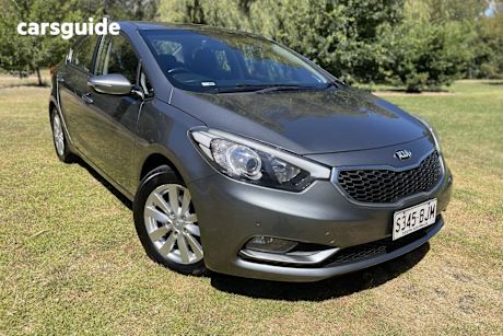 Grey 2015 Kia Cerato Sedan S Premium
