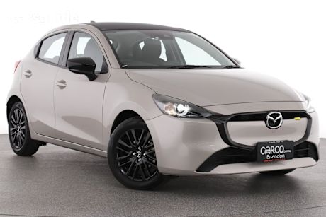 Beige 2024 Mazda 2 Hatchback G15 Pure