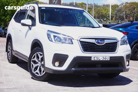 White 2018 Subaru Forester Wagon 2.5I-L Luxury Special Edition