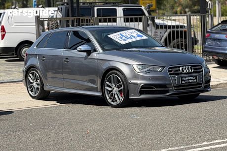Grey 2014 Audi S3 Hatchback Sportback 2.0 Tfsi Quattro