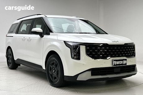 White 2025 Kia Carnival Wagon S