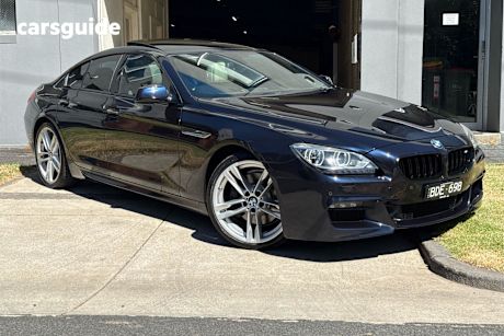 Black 2013 BMW 640I Coupe Gran Coupe
