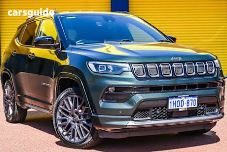 Green 2021 Jeep Compass Wagon S-Limited (4X4)