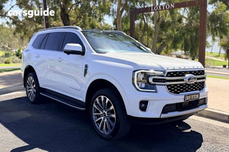 White 2025 Ford Everest Wagon Platinum (4Wd)
