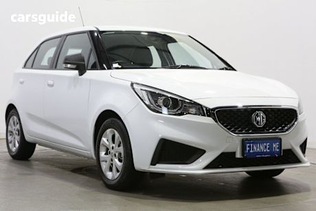 White 2024 MG MG3 Hatchback Core