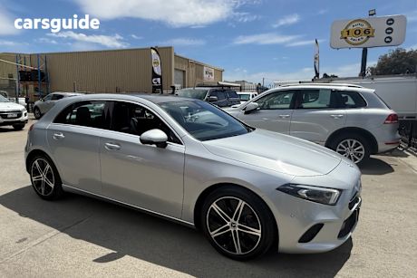 Silver 2018 Mercedes-Benz A200 Hatchback