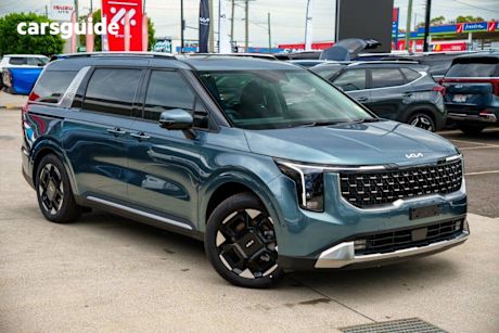 Blue 2025 Kia Carnival Wagon Gt-Line