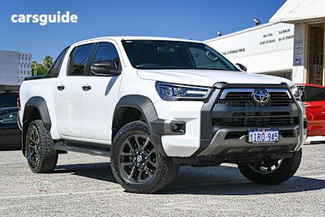 White 2023 Toyota Hilux Double Cab Pick Up Rogue (4X4)