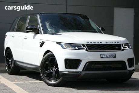 White 2018 Land Rover Range Rover Sport SUV SDV6 183KW SE 4X4