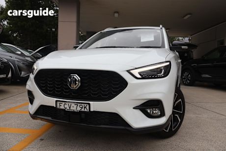 White 2022 MG ZST Wagon Essence