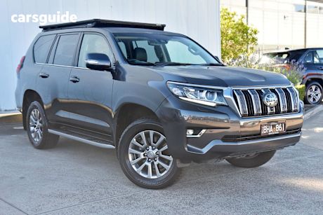 Grey 2019 Toyota Landcruiser Prado Wagon Vx (4X4)