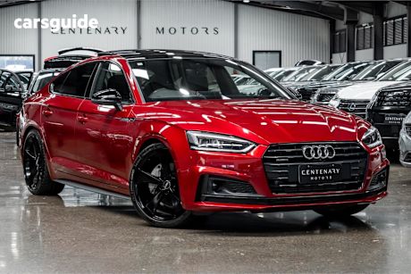 Red 2019 Audi A5 Sportback 45 Tfsi Quattro S Tronic Sport