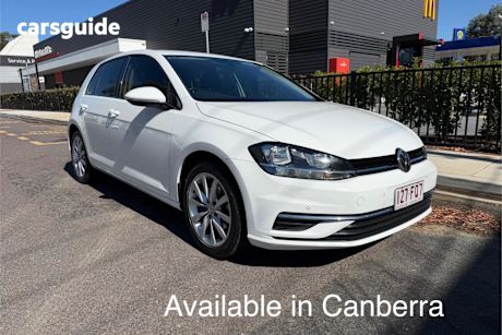 White 2019 Volkswagen Golf Hatchback 110 Tsi Comfortline