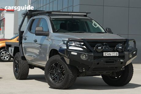 Silver 2020 Mitsubishi Triton Double Cab Pick Up Glx-R (4X4)