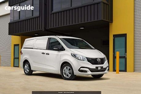 Silver 2025 LDV G10 Van Barn Door