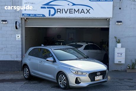 Silver 2019 Hyundai I30 Hatchback Active
