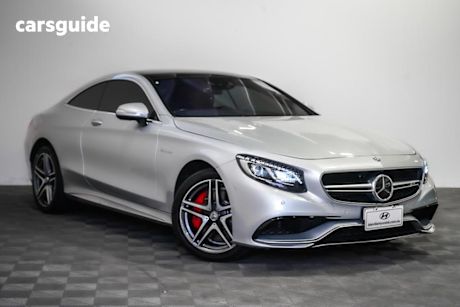Silver 2015 Mercedes-Benz S63 Coupe Amg Edition 1