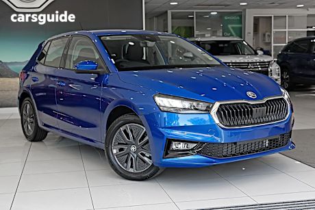 Blue 2024 Skoda Fabia Hatchback Select 85Tsi