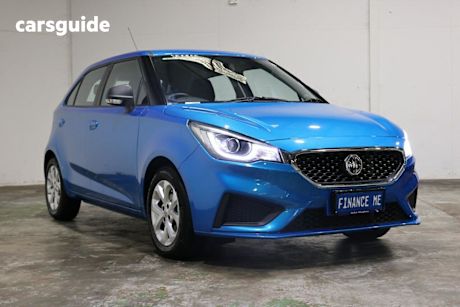 Blue 2024 MG MG3 Hatchback Core