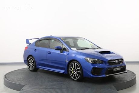 Blue 2021 Subaru WRX Sedan Sti (Awd)